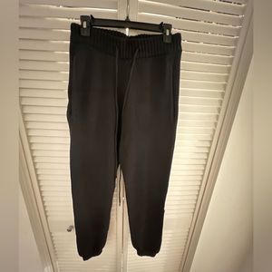 RHUDE Black Cashmere Sweatpants